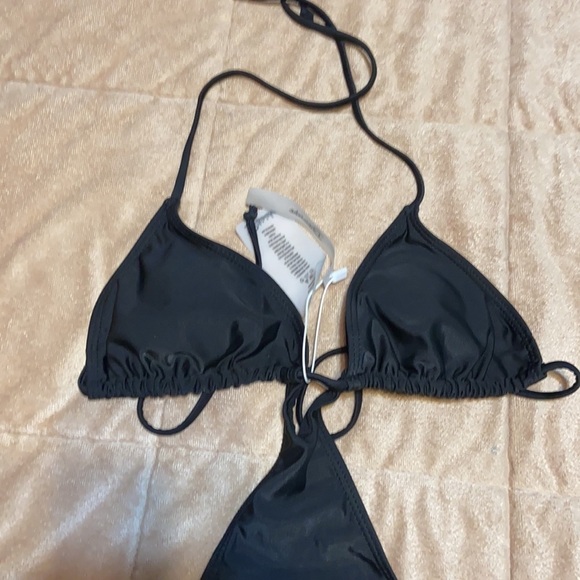 Bikinishe one Piece black bikini style Swim Suit - Picture 3 of 11